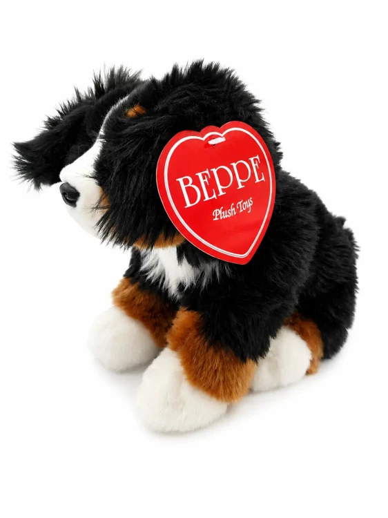 Maskotka Pies BErneński Siedzący 22cm Beppe