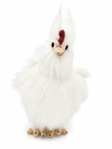 Maskotka Kura Biała 34cm Beppe