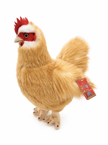 Maskotka Kura Brązowa 34cm Beppe